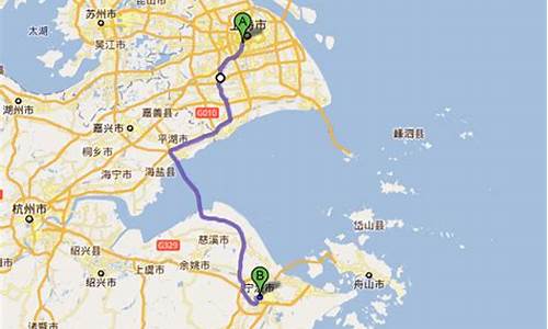 上海到宁波途径旅游景点,上海到宁波自驾路