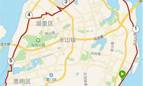 大学城内环多少公里,大学城环岛骑行路线